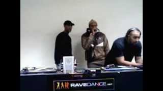 DJ Top Notch Mc Manic B Mc Contrast Mc Q.E.D UK Funky Show Recorded Live On www.ravedance.net 2009