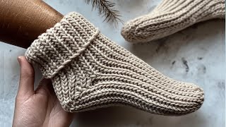 Crochet Flat Slippers