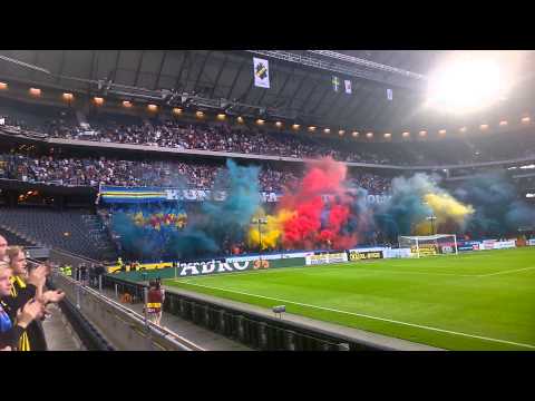 DIF:s tifo AIK - DIF 10/8- 2015