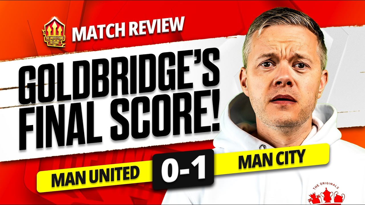 CARRICK OUTCLASSED! Man United 0-1 Man City Goldbridge Match Reaction