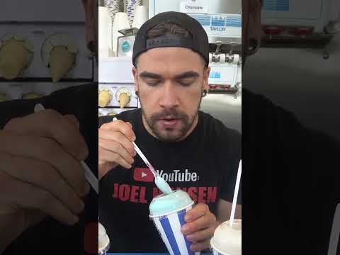 Refreshing Blue Moon and Black Raspberry Ice Cream Taste Test