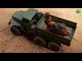 Big Rc Military Truck Unboxing Testing Powerful Truck