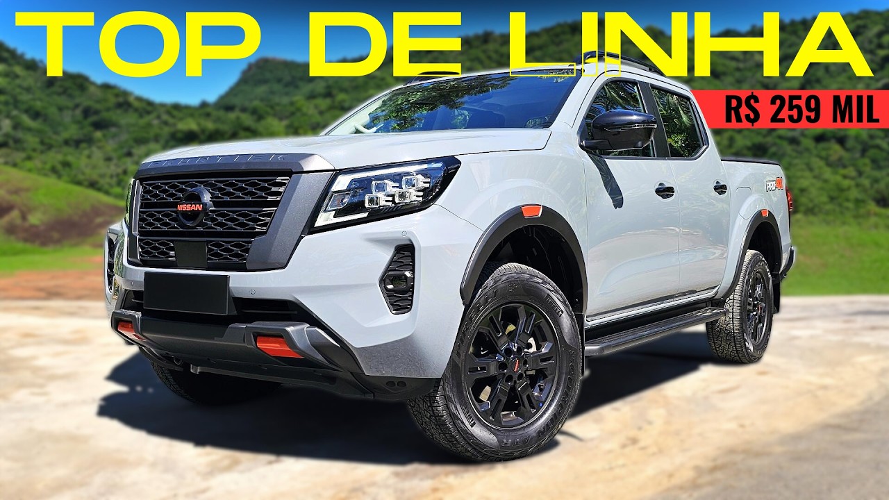 Frontier PRO-4X 2024 por R$ 259 mil vence HILUX SRX e NOVA CHEVROLET S10 no preço!