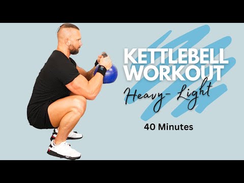 40 Minute Kettlebell Workout.