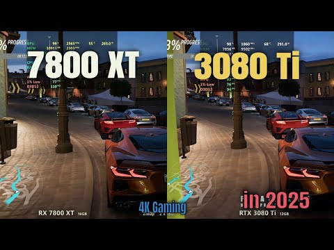 RTX 3080 Ti vs RX 7800 XT - 4k Gaming