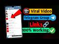 Viral Video Link Telegram Channel How To Add Telegram Group Links 2026 Join Telegram Video Link