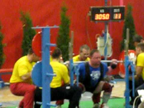 Mario Schwanke 305 Kg Kniebeuge DM KDK 09