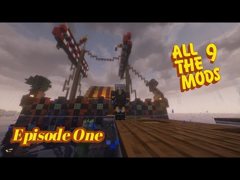 EPIC Minecraft Hardcore Adventure - Zydrin Takes on All The Mods 9 - EPISODE 1