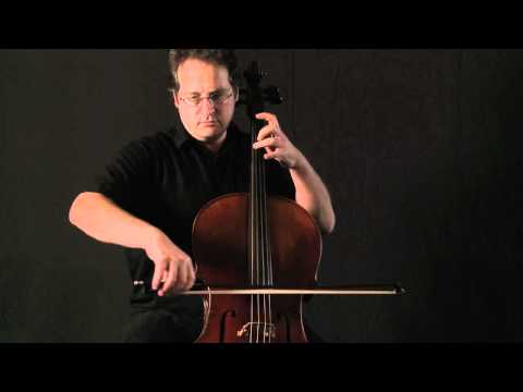 Bach 5th Suite for solo cello, Courante - Ben Hess, cello