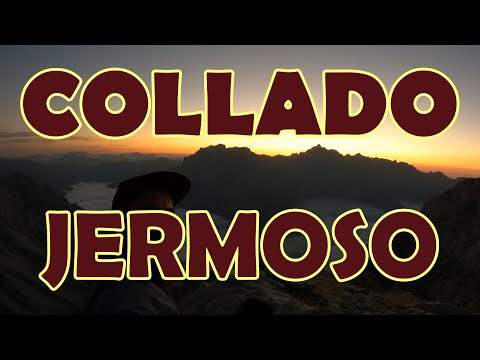COLLADO JERMOSO desde CORDIÑANES DE VALDEON. MEJOR ATARDECER DE PICOS DE EUROPA. agosto 2020.