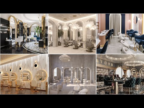 luxury salon interior design 2023|| modern decor...
