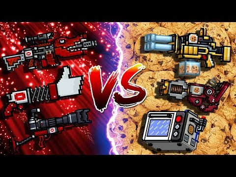 Blogger Set VS Cookie King Set - Pixel Gun 3D