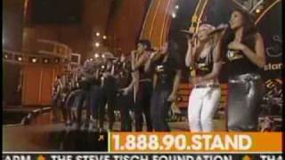 JUST STAND UP Live Performance [HQ+Lyrics] Carrie Underwood, Mariah Carey, Beyoncé, Mary J. Blige, Rihanna, Fergie, Sheryl Crow, Nicole Scherzinger , Natasha Bedingfield, Miley Cyrus, Leona Lewis, Keyshia Cole, Ashanti and Ciara