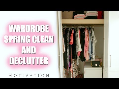WARDROBE SPRING CLEAN AND DECLUTTER | Sarah-Jayne Fragola