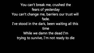 Avenged Sevenfold - Not Ready To Die [Lyrics] [HD 1080]
