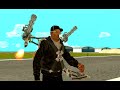 Джетпак с миниганом para GTA San Andreas vídeo 1