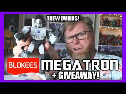 Thew Builds Blokees Galaxy Version MEGATRON + Giveaway!