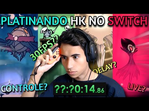 Como Foi PLATINAR Hollow Knight no SWITCH??