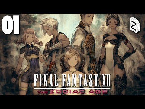Final Fantasy XII The Zodiac Age - PS4 Walkthrough Part 01 (No Commentary)