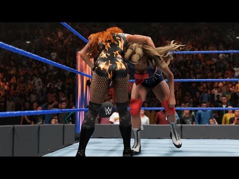 WWE 2K19 - Lacey Evans vs Becky Lynch - Gameplay (PC HD) [1080p60FPS]