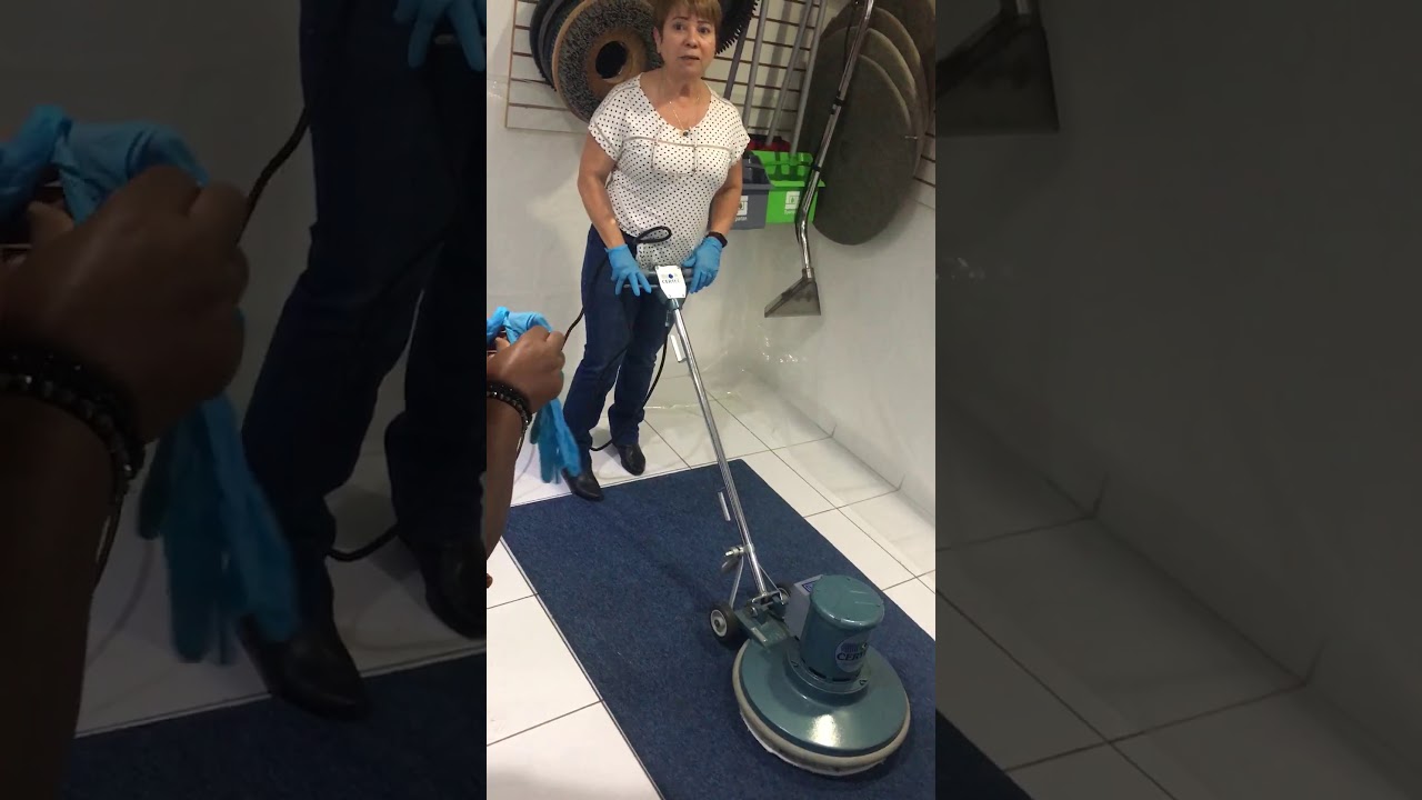 Treinamento Enceradeira Industrial