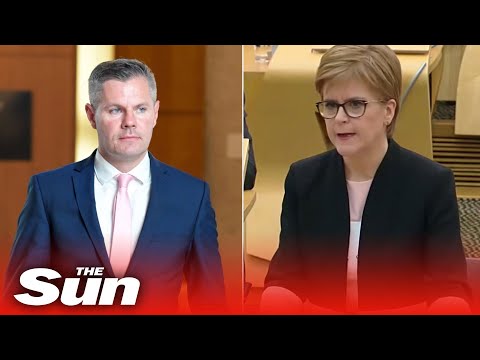 Nicola Sturgeon says Derek Mackay's conduct is 'unacceptable' as he is suspended from SNP
