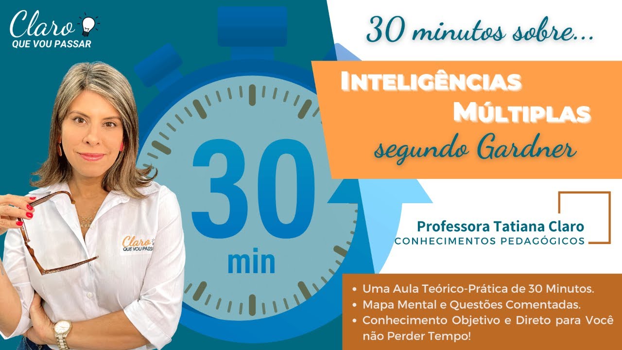 30 Minutos Sobre... Inteligências Múltiplas segundo Gardner