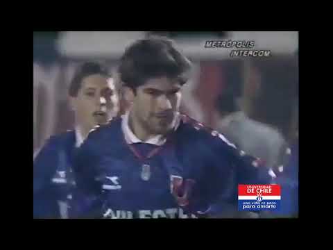 U. DE CHILE 3-2 Defensor (URU). 8º de Final, Ida, Copa Libertadores 1996