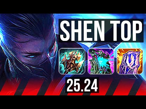 SHEN vs SETT (TOP) | 16/2/10 | EUW Master | 25.24