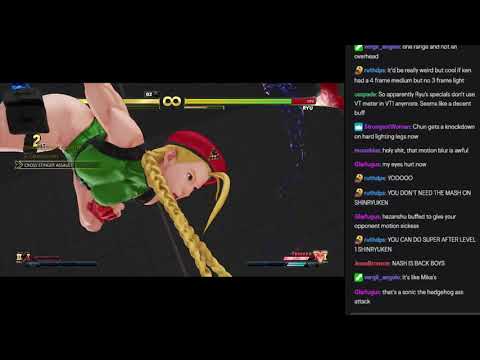 SFV Season 5 New Trials Blind