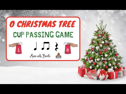 O Christmas Tree -  Cup passing game