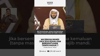 Download lagu Apakah wajib mandi jika 2 kemaluan bersentuhan tanpa masuk mp3