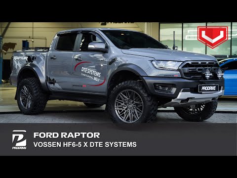Vossen HF6-5 20" Ford Raptor wheels, Matte Gun Metal Hybrid Forged, Ford Raptor