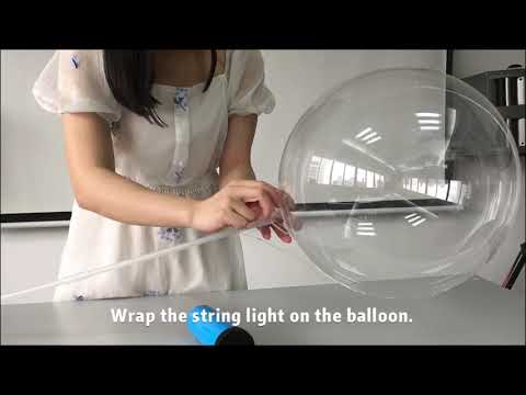 LED Bobo Balloon Assembling
