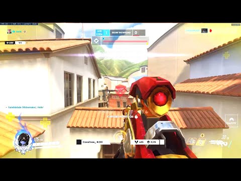 Gale Top 500 Widow and Torb gameplay! [ Overwatch Season 27 Top 500 ]