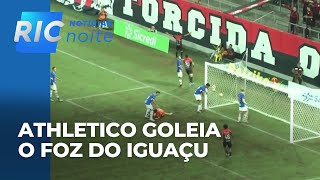 Mata-Mata do Campeonato Paranaense: Athletico goleia o Foz do Iguaçu por 5 x 0