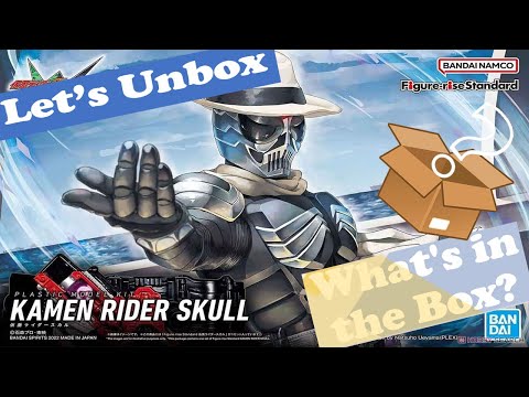 Unboxing Bandai Figure-Rise Standard Kamen Rider Skull