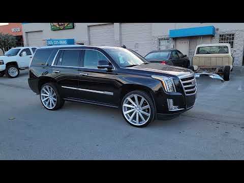 877-544-8473 26 Inch Koko Kapan Silver Machined Wheels Cadillac Escalade Luxury Rims