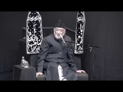 Majlis-e-Aza 9th Muharram 1438 At Idara-e-Jaferia MD USA 10-11-2016 Allama Mohammad Abbas Kumaily