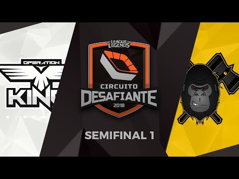 Operation Kino vs IDM Gaming - Semifinal 1 - Jogo 4 - Circuito Desafiante 2018: Primeira Etapa