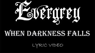Evergrey - When Darkness Falls - 1999 - Lyric Video