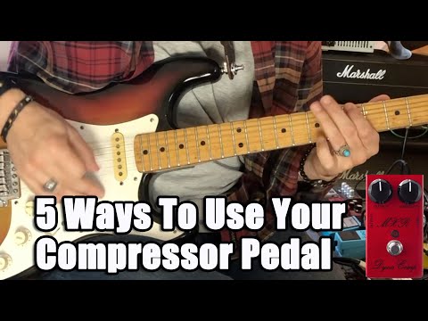 5 Cases You May Need a Compressor Pedal / Dyna Comp MXR