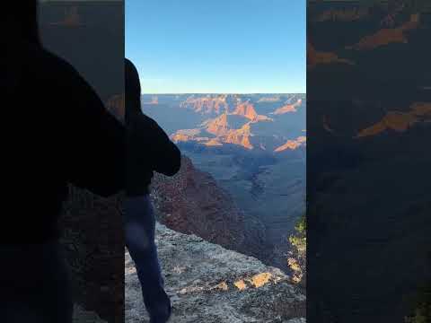Visiting the Grand canyon 🌄 #fyp #grandcanyon  #viralvideo