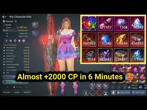 Awakening First Gear & Using All CP Resources  | Black Desert Mobile