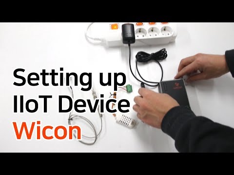 Setting up IIoT Device, Wicon