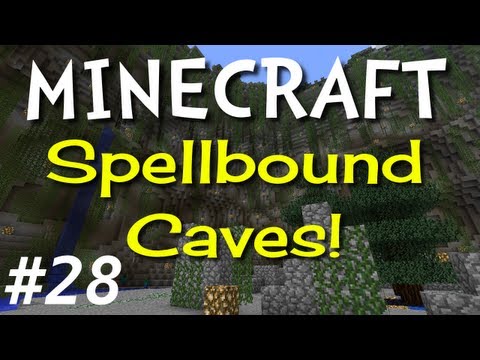 Minecraft Spellbound Caves E28 "Jerky Monkeys" (Hardcore Super Hostile)