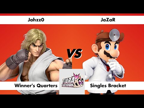 Tiara Takedown #14 - Winner's Quarters - Jahzz0 (Ken) vs JaZaR (Dr. Mario)