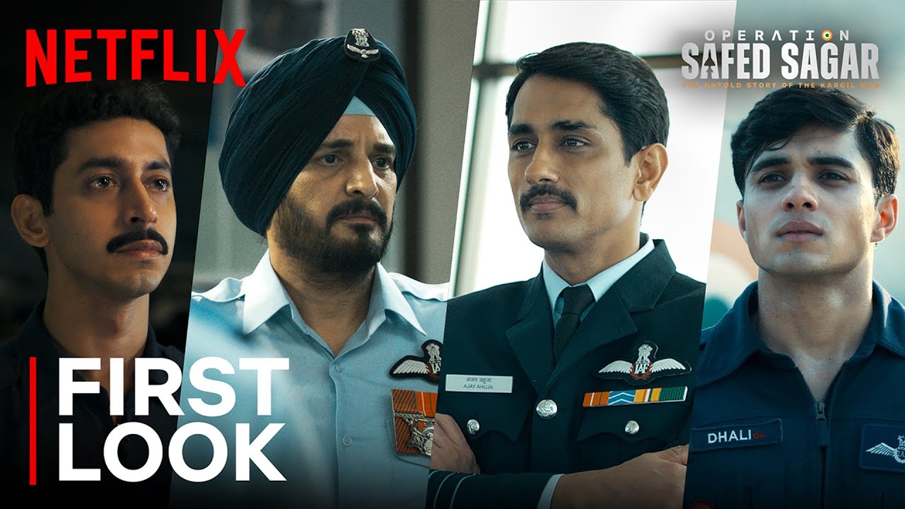 Operation Safed Sagar | First Look | Siddharth, Jimmy Shergill, Abhay, Mihir, Taaruk | Netflix India