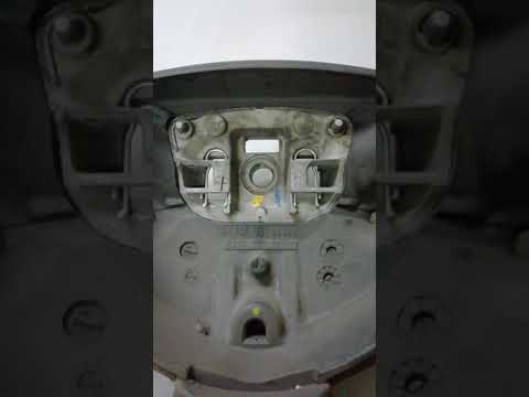 Снятие руля Renault Fluence Видео