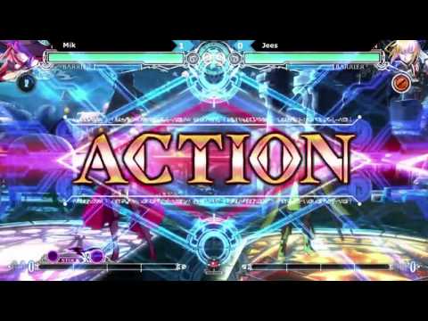Blazblue Central Fiction - Top 8 - Bavaria Burst Overture 1